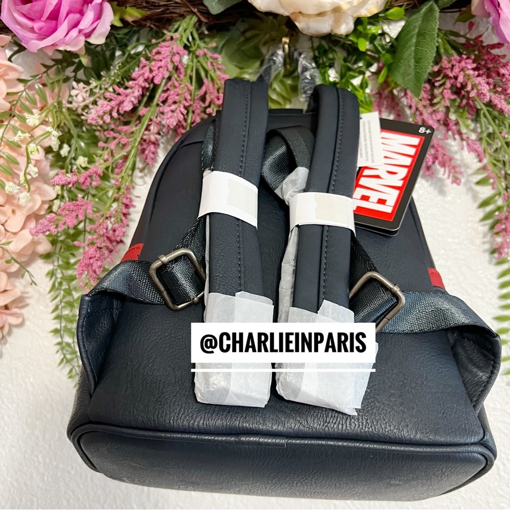 ✨SOLD✨Marvel x Loungefly Captain America Mini Backpack✨FIRM price ✨ - Picture 9 of 9